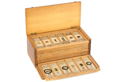 Lot 339 - A Small Cabinet of Geological Microscope Slides