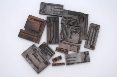 Lot 369 - Collection of Printers Blocks of medical Instruments