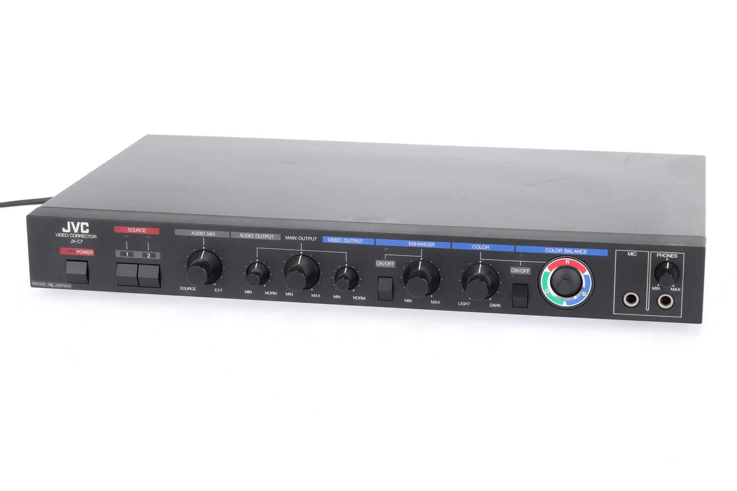 Lot 846 - A JVC JX-C7 Video Corrector,