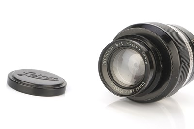 Lot 36 - A Leitz 'Fat' Elmar f/4 90mm Lens