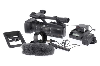 Lot 467 - A Sony HVR-Z5E HDV / Digital HD Video Camera Recorder