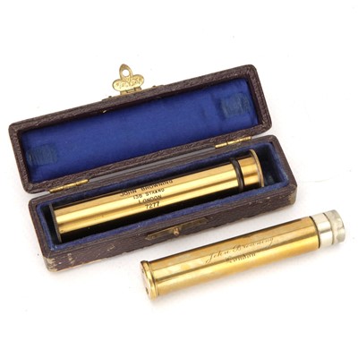 Lot 124 - Two Browning Direct Vision Spectroscopes