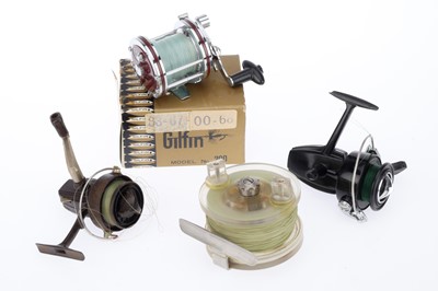 Lot 445 - Four Fishing Reels