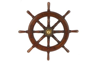 Lot 405 - A Ship's Wheel