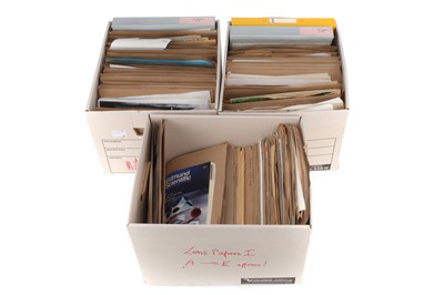 Lot 425 - A Large Quantity of Lens Reference Literature