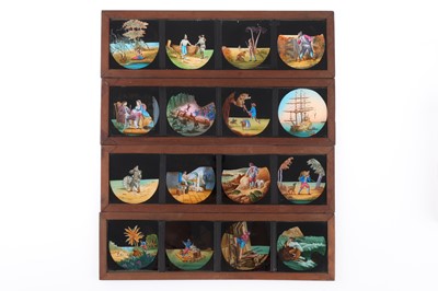 Lot 193 - Robinson Crusoe Lantern Slides