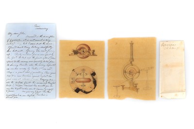 Lot 302 - Document Concerning Lean Foucault's Gyroscope
