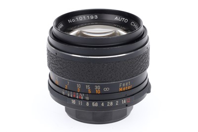 Lot 302 - An Auto Chinon Tomioka f/1.2 55mm Lens