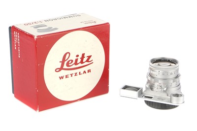 Lot 67 - A Leitz Summicron f/2 50mm Lens