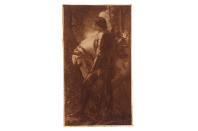 Lot 1013 - Photograph by Adolphe Braun of Sir Galahad by George Frederick Watts