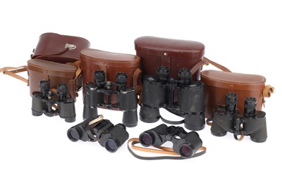 Lot 415 - A Collection of Binoculars including ZEISS
