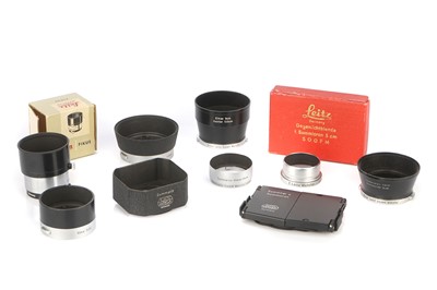 Lot 93 - A Selection of Leitz Lens Hoods