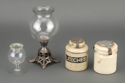 Lot 185 - Collection of Leech Jars