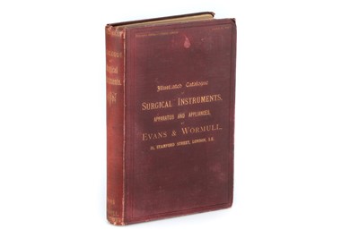 Lot 187A - Victorian Surgical Instrument Catalogue, Evans & Wormull, 1893