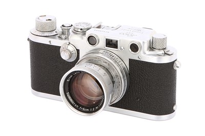 Lot 117 - A Leica IIIf 'Black Dial' Rangefinder Camera