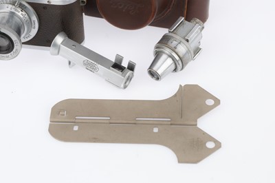 Lot 6 - An Extensive Leica IIIa Rangefinder Camera Outfit