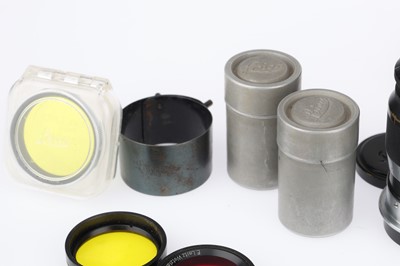 Lot 6 - An Extensive Leica IIIa Rangefinder Camera Outfit