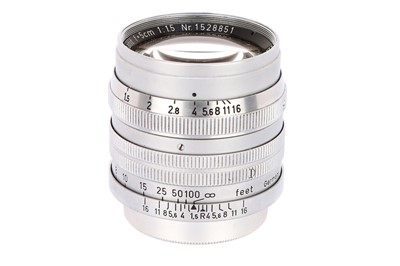 Lot 132 - A Leitz Summarit f/1.5 50mm Lens