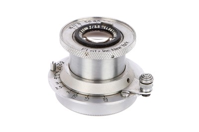Lot 133 - A Leitz New York Wollensak Velostigmar f/3.5 50mm Lens