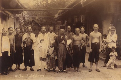 Lot 705 - Lambert, Gustav Richard, Group of Chinese Priests