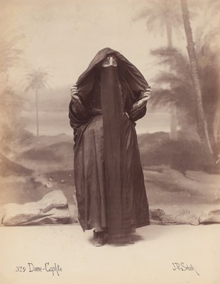 Lot 64 - Sébah, J Pascal, Dame-Cophte