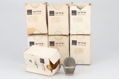 Lot 972 - A Group of AKG W17A Metal Microphone Windscreens