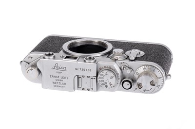 Lot 18 - A Leica IIIf Delay 'British Royal Airforce' Rangefinder Camera Body