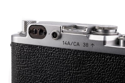 Lot 18 - A Leica IIIf Delay 'British Royal Airforce' Rangefinder Camera Body