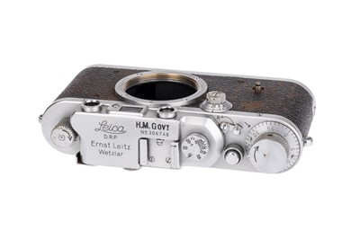 Lot 10 - A Leica III 'H.M. Govt' Rangefinder Camera Body