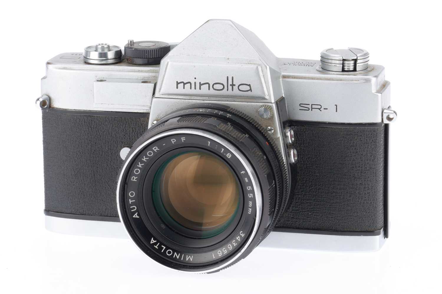 Lot 74 - A Minolta SR-1 35mm SLR Camera