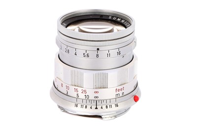 Lot 170 - A Leitz Summicron f/2 50mm Lens