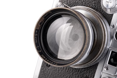 Lot 12 - A Leica IIIb "N-L' Rangefinder Camera Outfit