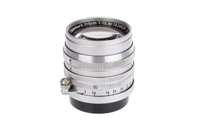 Lot 26 - A Leitz Summarit f/1.5 50mm Lens