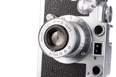 Lot 17 - A Leica IIIf Delay Rangefinder Camera