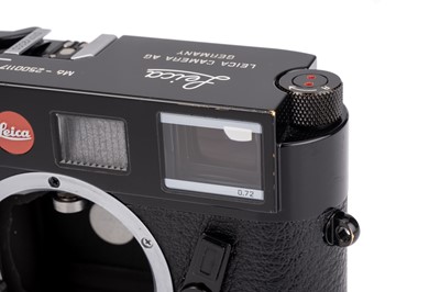 Lot 43 - A Leica M6 TTL 0.72 'Millennium' Rangefinder Camera Body