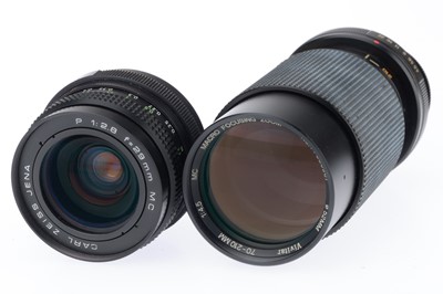 Lot 16 - A Zenit 12XP 35mm Camera Outfit