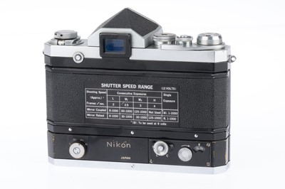 Lot 24 - A Nikon F 35mm Camera Body with Motor Drive