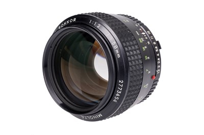 Lot 20 - A Minolta MC Rokkor f/1.2 58mm Lens