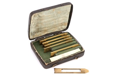 Lot 25 - A Set of Coventry Micrometer Microscope Slides