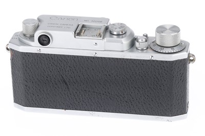 Lot 15 - A Canon IIB 35mm Rangefinder Camera Body