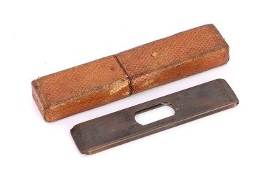 Lot 26 - An Unusual Cased Micrometer Slide
