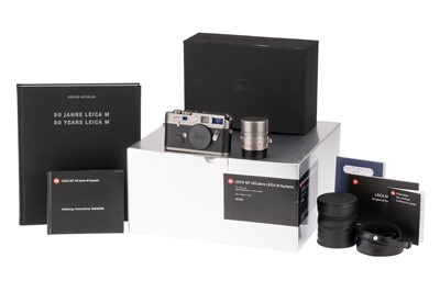 Lot 53 - A Leica M7 '50 Jahre' Rangefinder Camera Outfit