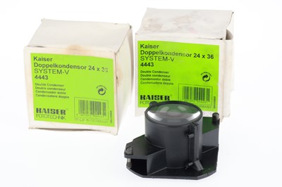 Lot 614 - A Pair of Kaiser System-V Double Condensers