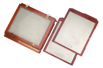 Lot 238 - A Group of Thornton Pickard Large Film Plate Holders