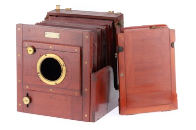 Lot 220 - AN R & J Beck Mahogany Tailboard Camera