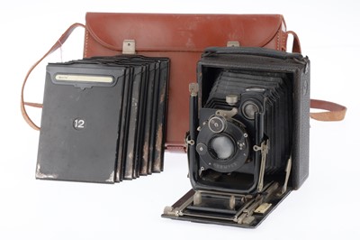 Lot 229 - A Butcher Klimax Model II Folding Plate Camera