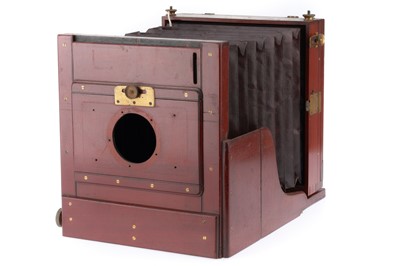 Lot 455 - A Watson Full Plate Tailboard Camera
