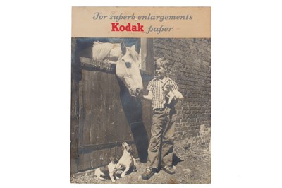 Lot 557 - A "Kodak Paper" Advertising Sign