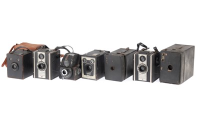 Lot 272 - A Large Selection of Box Cameras