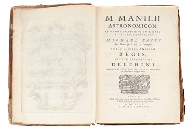 Lot 361 - M. Manilli, Astronomicon, 1679